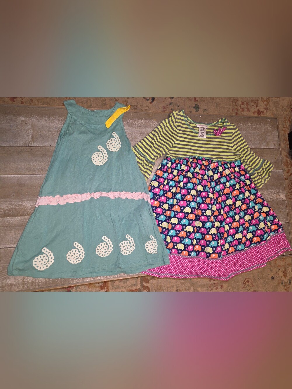 Jelly The Pug, Size 6 And Bonnie Jean, Size 6X Lot Of 2